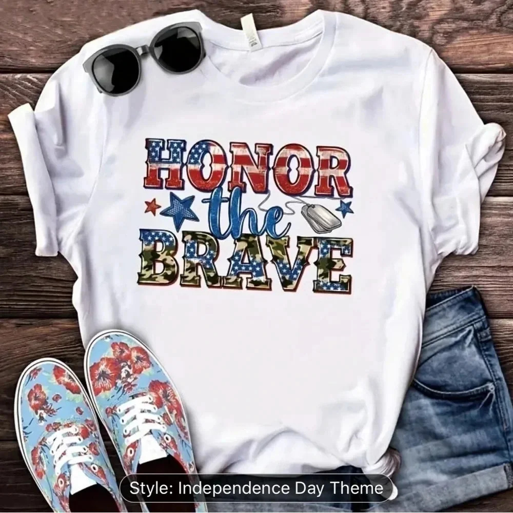 Honor the Brave women T-shirt